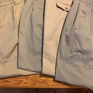 4 Pairs Men's Savane Dress Pants in size 40x30